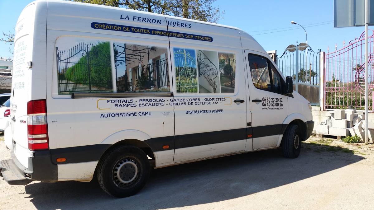 Spécialiste du fer forgé sur la région Hyères 
