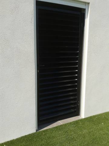 Fabrication porte grille en acier, façon 