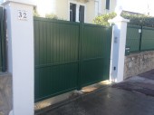 Portail aluminium sur mesure, à votre idée. Modèle 3